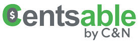 Centsable By C&N Logo