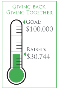 GBGT Total: $30,000 raised of $100,000 goal